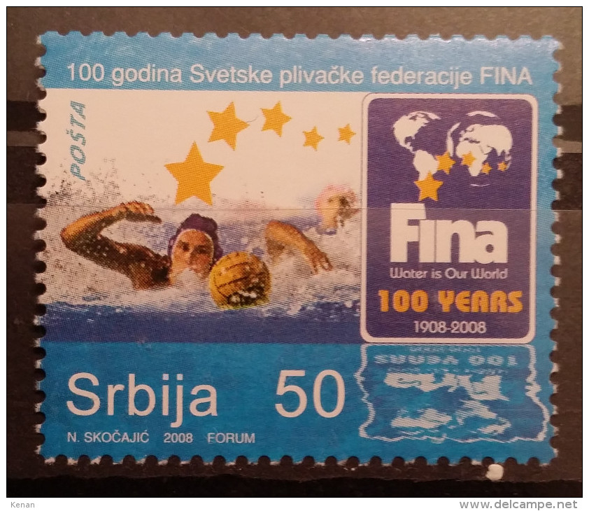 Serbia, 2008, Mi: 236 (MNH) - Water Polo