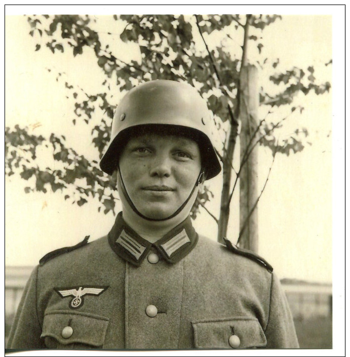 Militaria - Photo WW 2 Retirage - Portrait Soldat  (331) - 1939-45