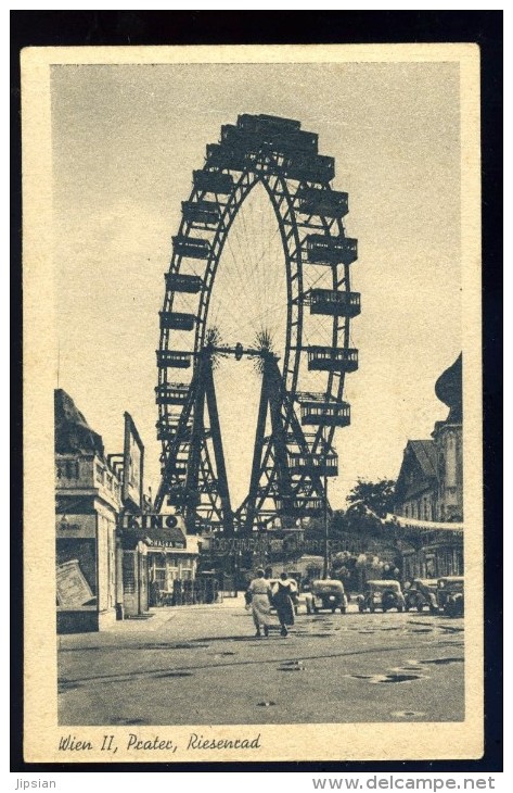 Cpa Autriche Vienne Riesenrad  Prater JAN16 8 - Autres & Non Classés