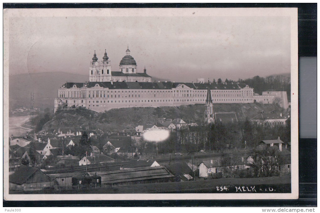 Melk - Blick Auf Stift Melk Und Ort - Melk