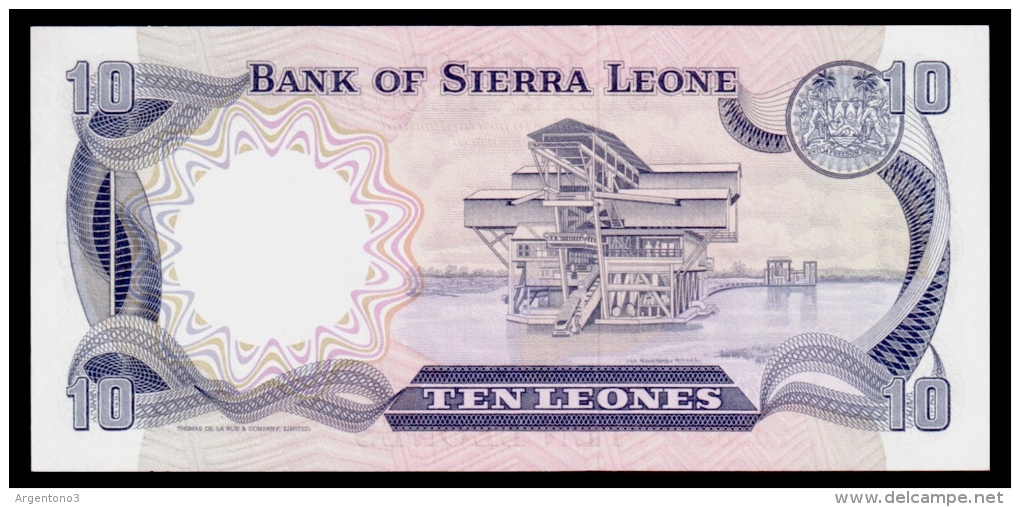 Sierra Leone 10 Leones 1980 P.8a UNC - Sierra Leone