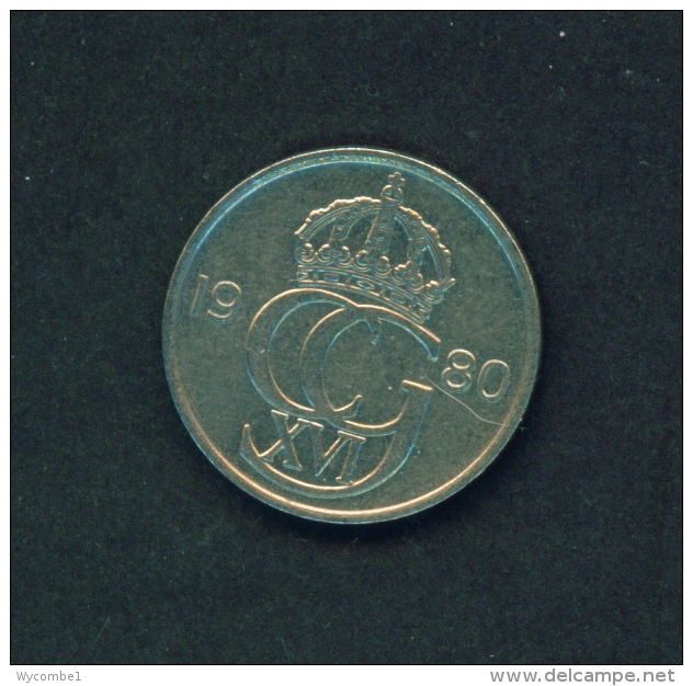 SWEDEN  -  1980  50o  Circulated Coin - Suède