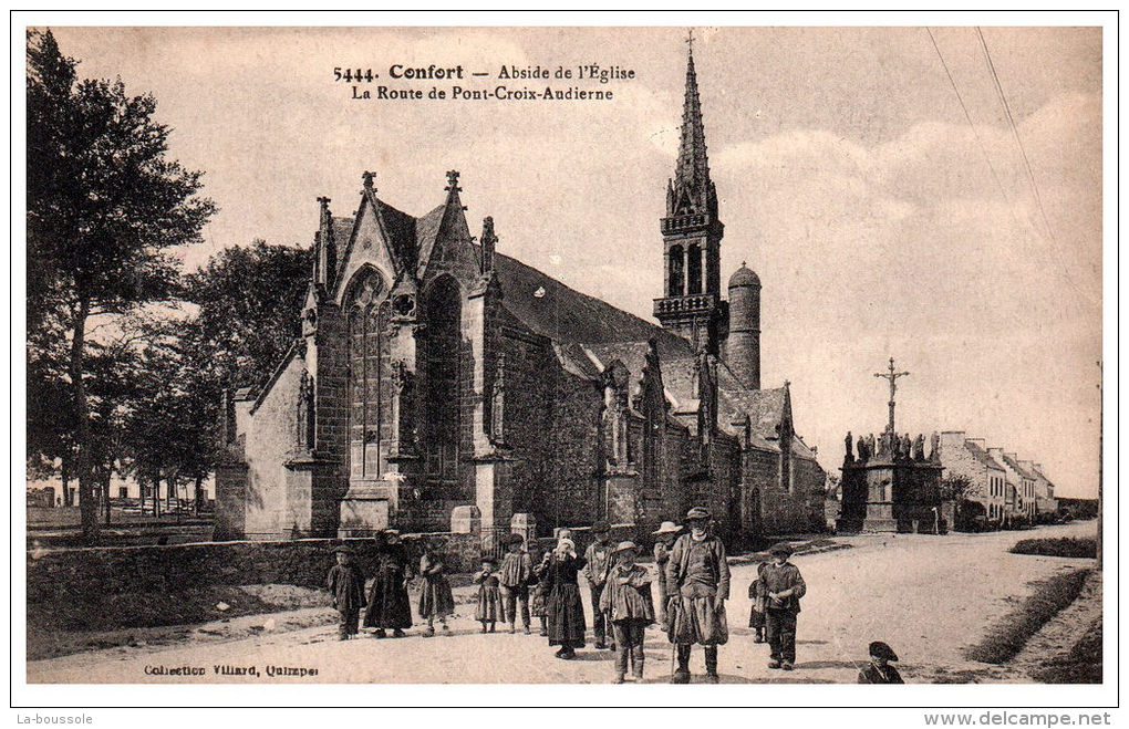 29 CONFORT -- Abside De L'église - Route De Audierne - Confort-Meilars