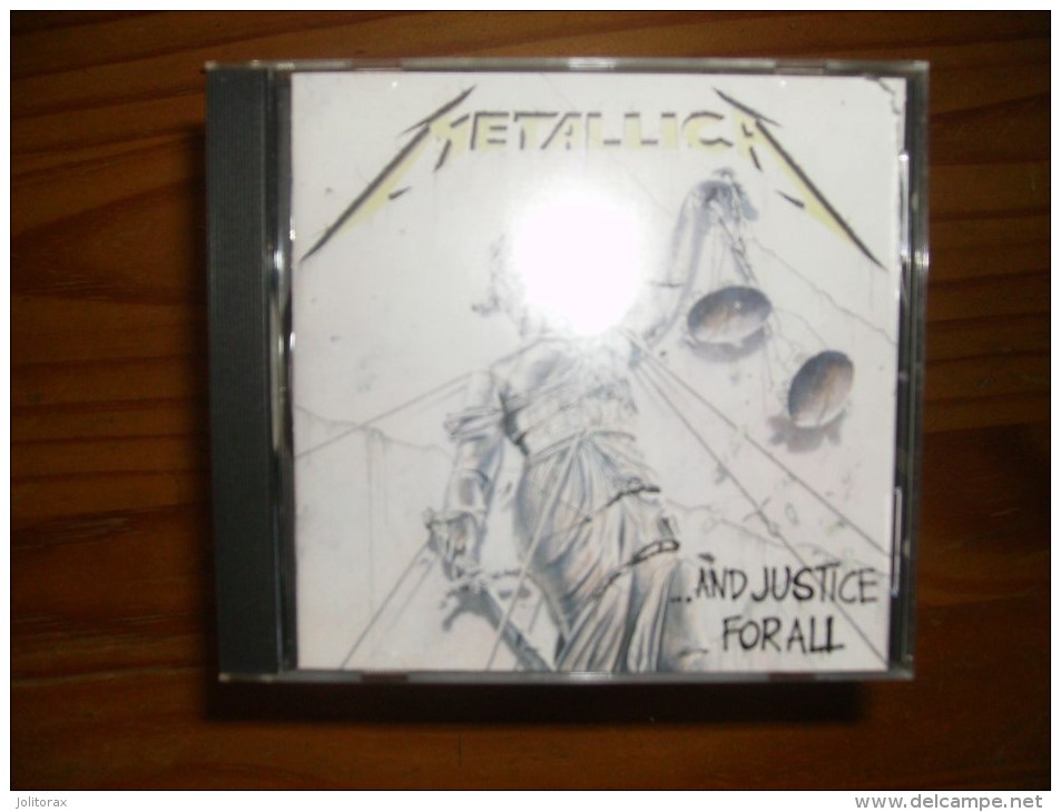 CD : Métallica - And Justice For All - Hard Rock & Metal