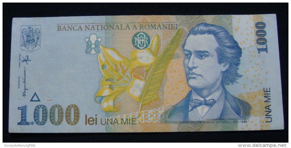 ROMANIA 1000 LEI 1998, VF+. - Romania