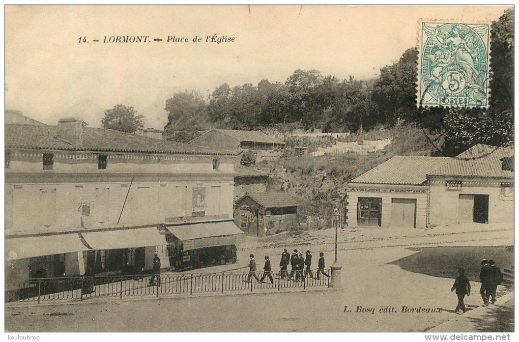 LORMONT PLACE DE L'EGLISE - Autres & Non Classés