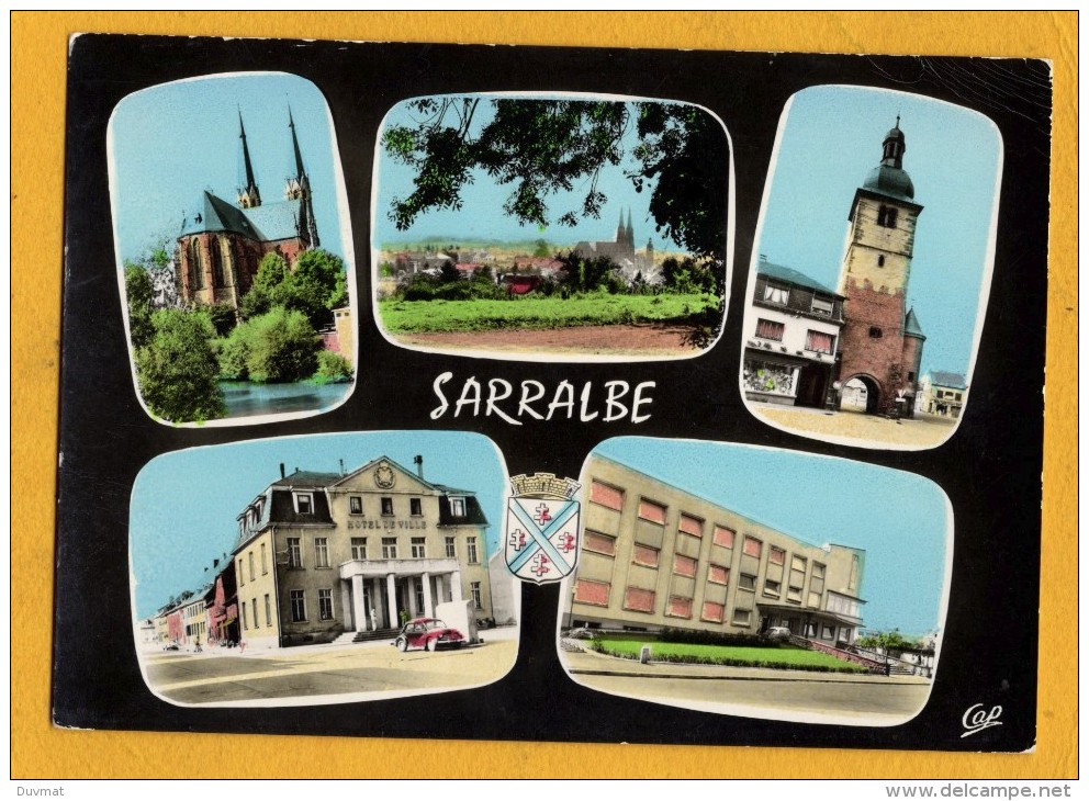 57 Moselle Sarralbe   Carte Multivues - Sarralbe