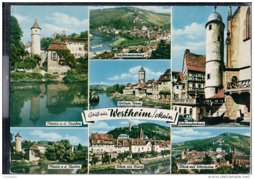 Wertheim - Mehrbildkarte - Wertheim