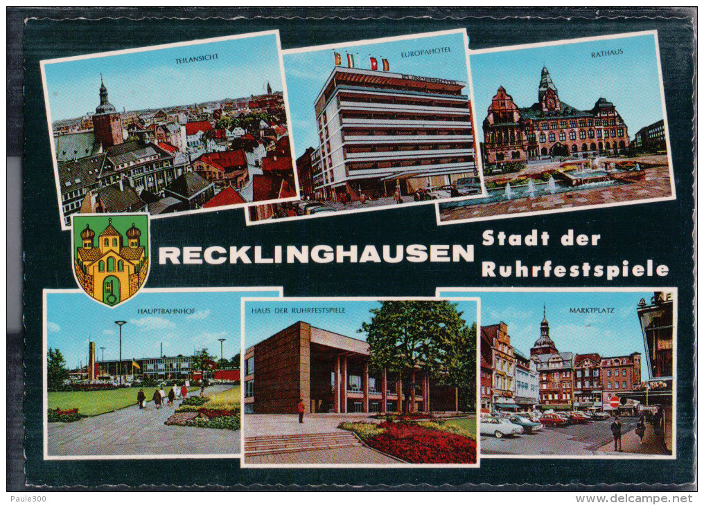 Recklinghausen - Mehrbildkarte - Stadt Der Ruhrfestspiele - Recklinghausen