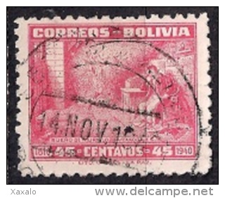 A937 - Bolivia 1941 -  The 130th Anniversary Of The Death Of P.D. Murillo, Patriot Used - Bolivia