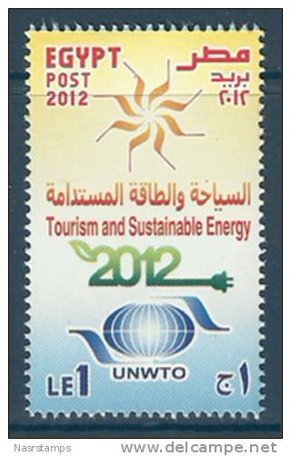 Egypt 2012 ( World Tourism Day - Tourism & Sustainable Energy ) - MNH (**) - Neufs