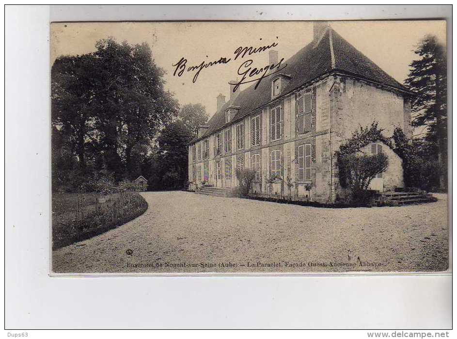 Environs De NOGENT SUR SEINE - Le Paraclet - Château - Très Bon état - Andere & Zonder Classificatie