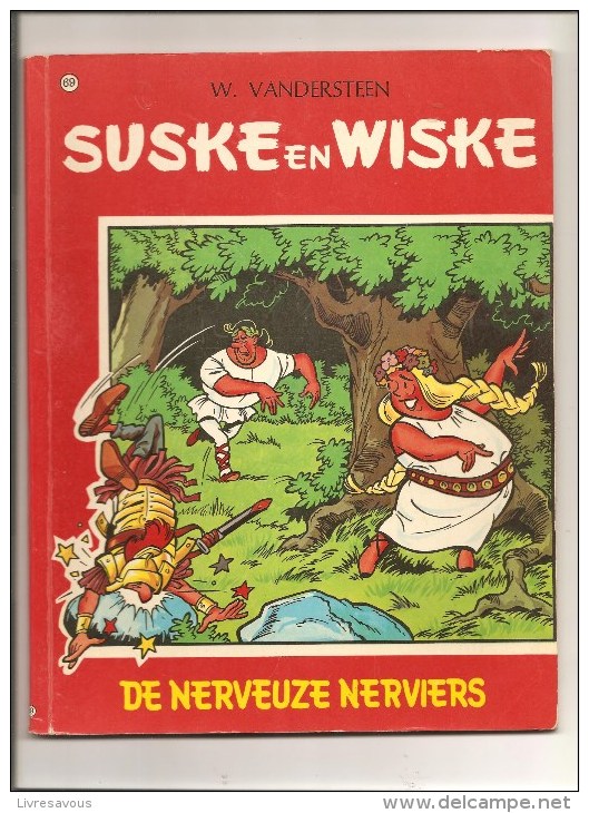 Suske En Wiske DE NERVEUZE NERVIERS N°69 Par Willy Vandersteen Editions Standaard Uitgeverij De 1967 - Suske & Wiske