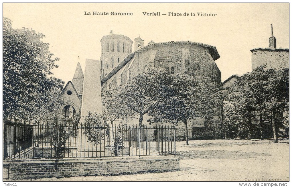 Verfeil - Place De La Victoire - Monument Aux Morts - Verfeil