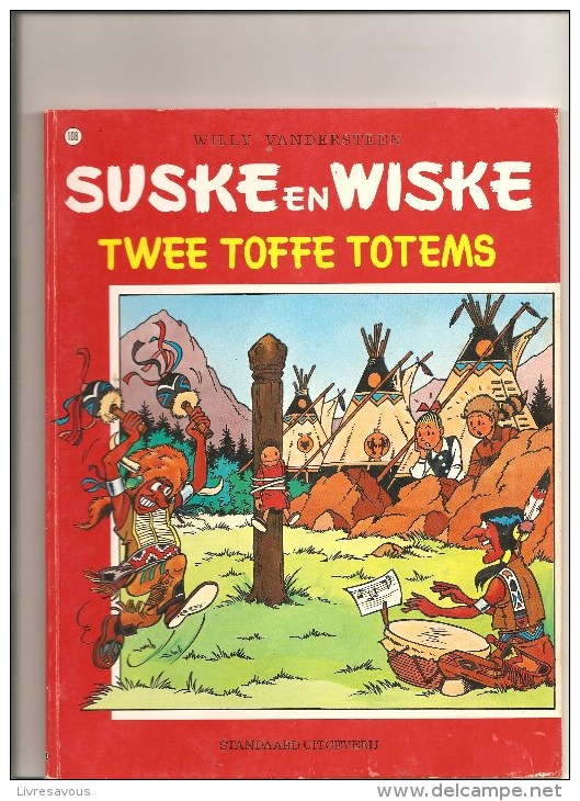 Suske En Wiske TWEE TOFFE TOTEMS N°108 Par Willy Vandersteen Editions Standaard Uitgeverij De 1980 - Suske & Wiske