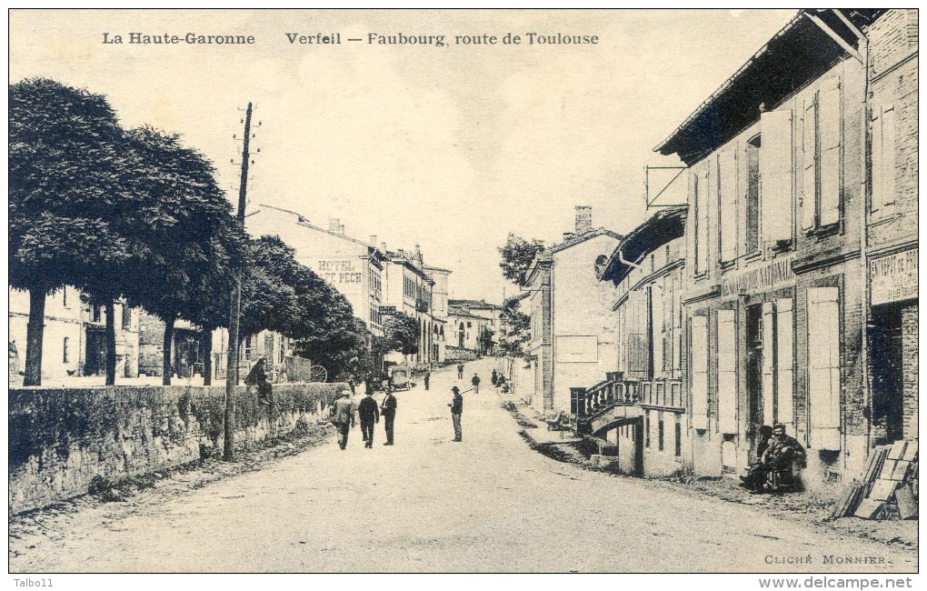 Verfeil - Faubourg - Route De Toulouse - Gendarmerie Nationale - Marchand De Tuiles - Verfeil