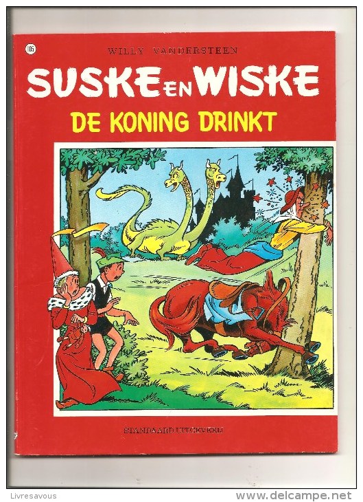 Suske En Wiske DE KONING DRINKT N°105 Par Willy Vandersteen Editions Standaard Uitgeverij De 1983 - Suske & Wiske