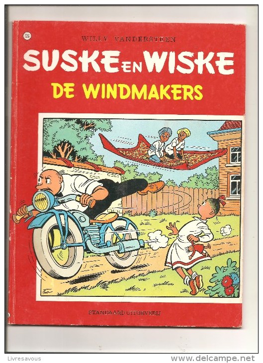 Suske En Wiske DE WINDMAKERS N°128 Par Willy Vandersteen Editions Standaard Uitgeverij De 1980 - Suske & Wiske