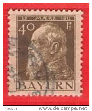 MiNr.82 II. O Altdeutschland Bayern - Gebraucht