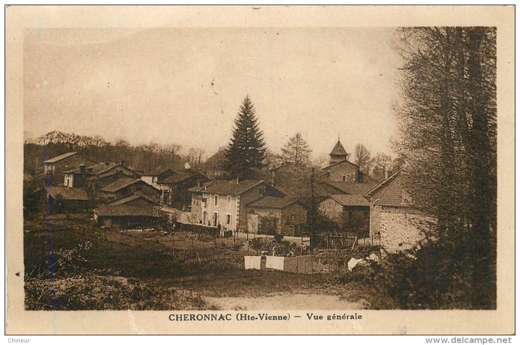 CHERONNAC VUE GENERALE - Otros & Sin Clasificación