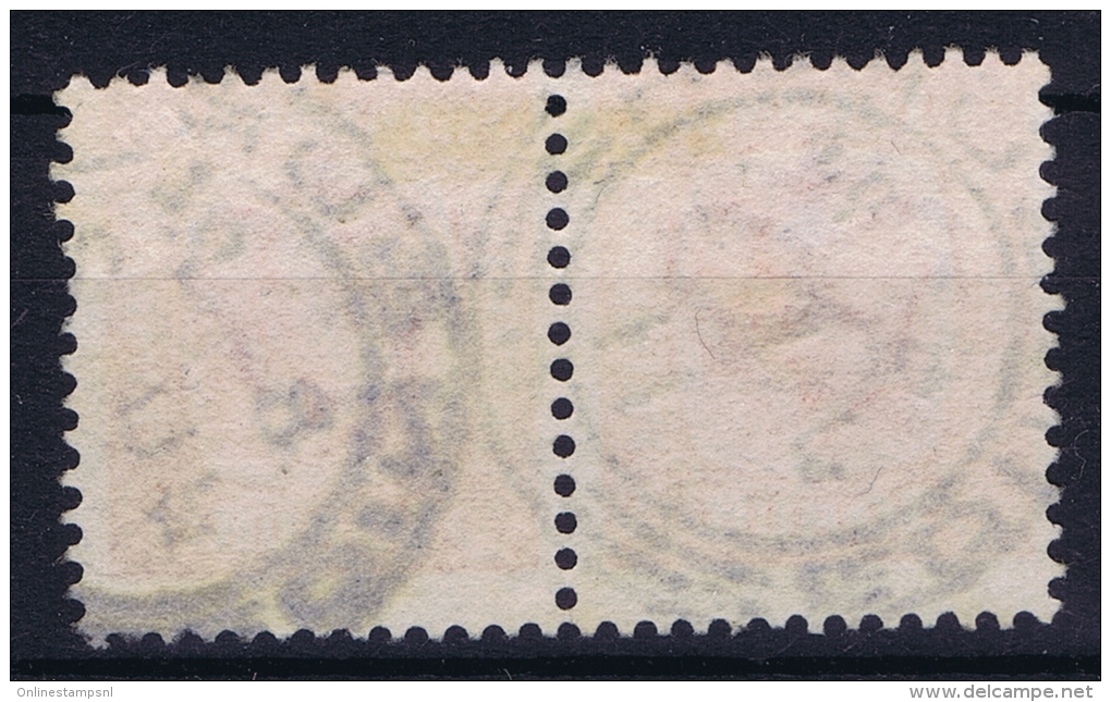 ICELAND: Mi Nr 53 Used 1907  Cancel  Scotland UK   EDENBURUGH - Gebruikt