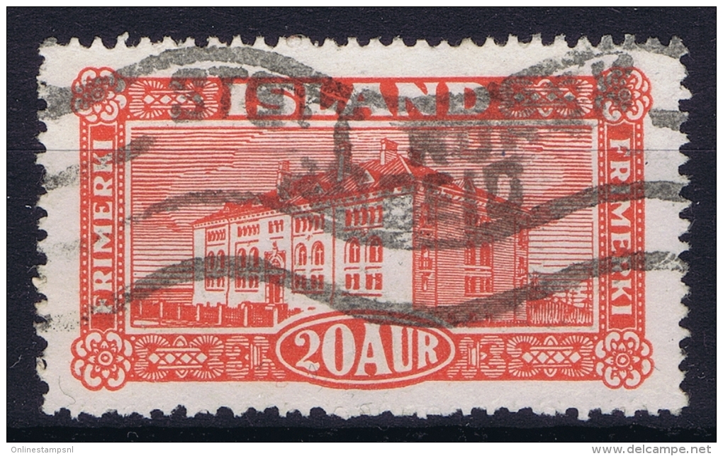 ICELAND: Mi Nr 116  Used   1925 Cancel  Norway Norsk - Oblitérés