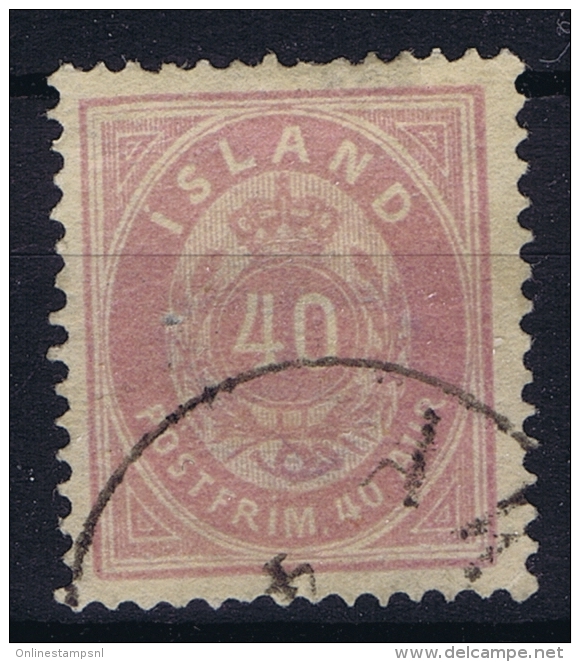 ICELAND: Mi Nr 15 Used  1882 - Gebraucht