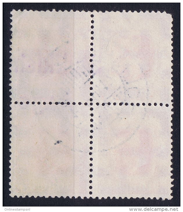 ICELAND: Mi Nr 53  Used  1907  4-block - Gebraucht