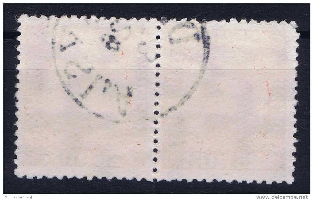 ICELAND: Mi Nr 102  Used  1921  Pair - Oblitérés