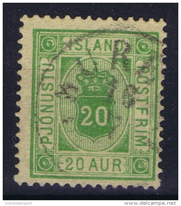 ICELAND: Mi Nr Dienst 7 A Used - Dienstmarken