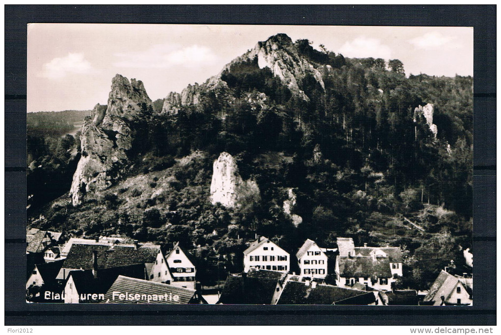 (1799) AK Blaubeuren - Felsenpartie - Blaubeuren