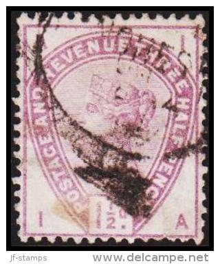 1883 - 1884. Victoria. 1½ D.  (Michel: 73) - JF191661 - Ohne Zuordnung