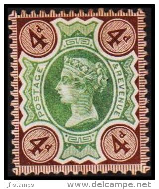 1887 - 1892. Victoria 4 D.  (Michel: 91) - JF191672 - Zonder Classificatie