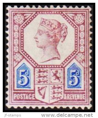 1887 - 1892. Victoria 5 D.  (Michel: 93) - JF191677 - Sin Clasificación