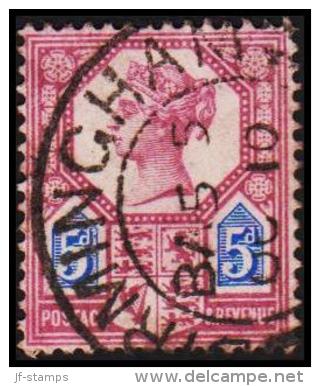 1887 - 1892. Victoria 5 D.  (Michel: 93) - JF191676 - Non Classificati