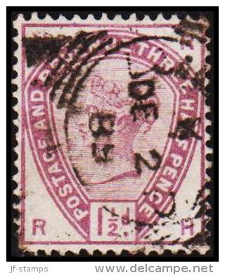 1883 - 1884. Victoria. 1½ D.  (Michel: 73) - JF191659 - Non Classés