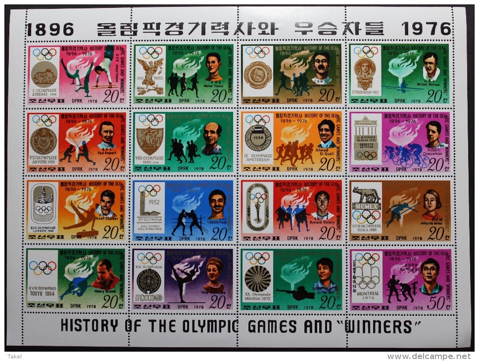 Noord Korea, Olympische Geschiedenis En Winnaars - Korea (Noord)