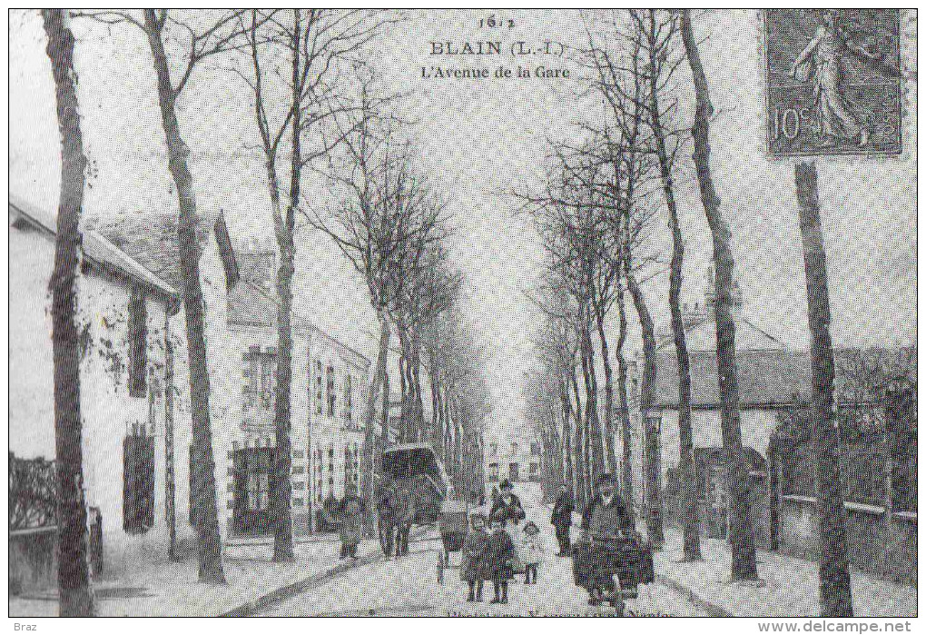 CPM Blain Avenue De La Gare - Blain