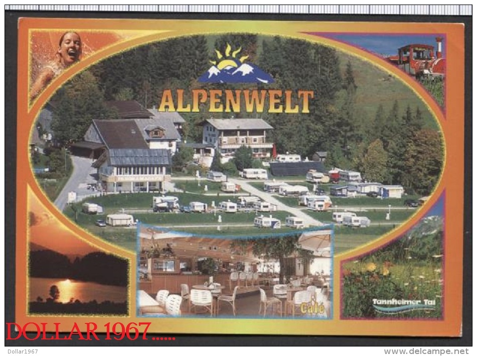 Alpenwelt-Tannheim, Panorama  Kienzele 3   ( Scans  For Condition. ( Originalscan ! - Tannheim