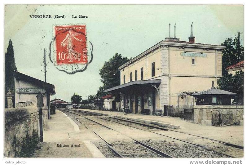 Vergèze – La Gare – Edition Arnal - Vergèze