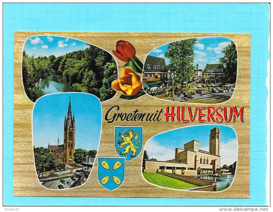 HOLLANDE - GROETENUIT HILVERSUM - MULTIVUES - VAN - - Hilversum