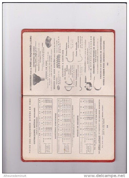 Catalogue BROSSETTE"Lyon"métaux"étain"nikel"plomb"zinc"cuivre"bronze"laiton"tuyaux"tôles"outillage"sanitaire"pompes"