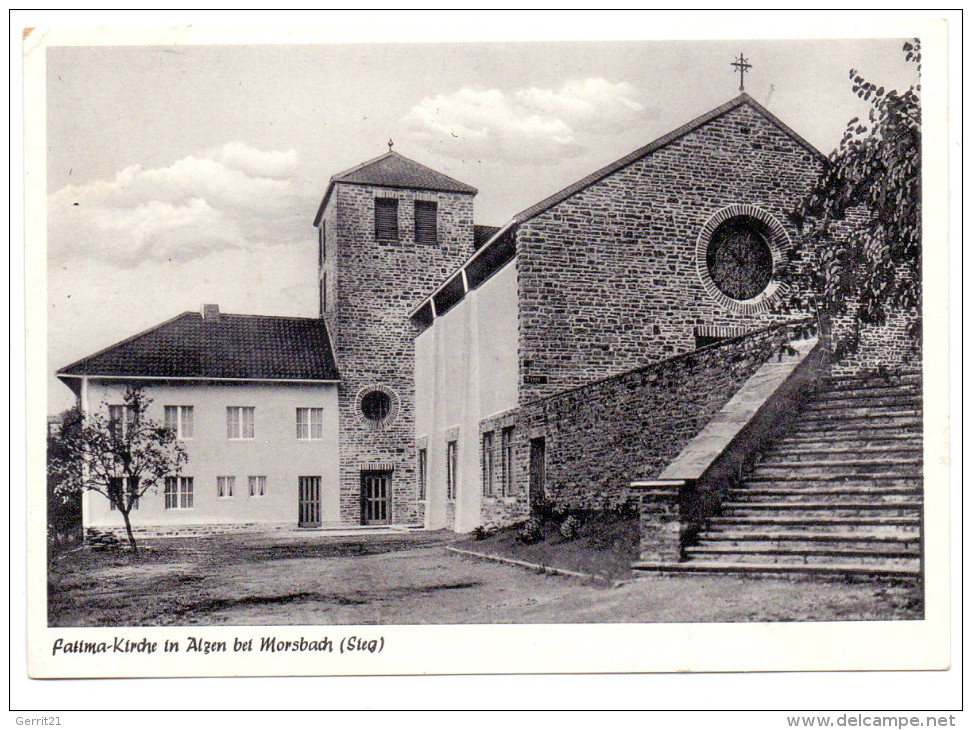 5222 MORSBACH - ALZEN, Fatima-Kirche - Gummersbach