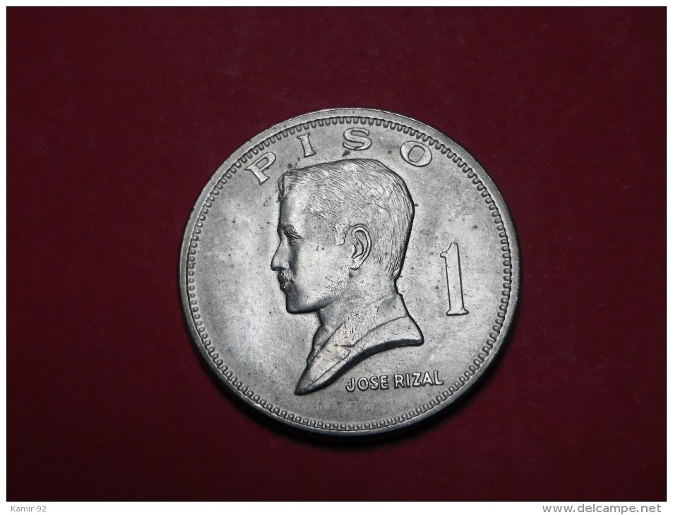 Philippines 1 Piso 1972  KM#203  Cupronickel SUPERBE    (diametre 33 Poids 15) - Philippinen