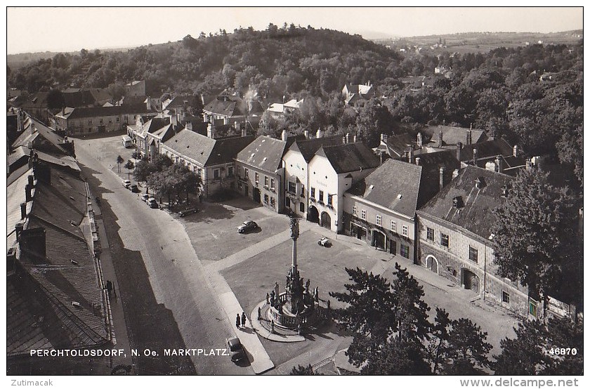 Perchtoldsdorf - Marktplatz 1953 - Perchtoldsdorf