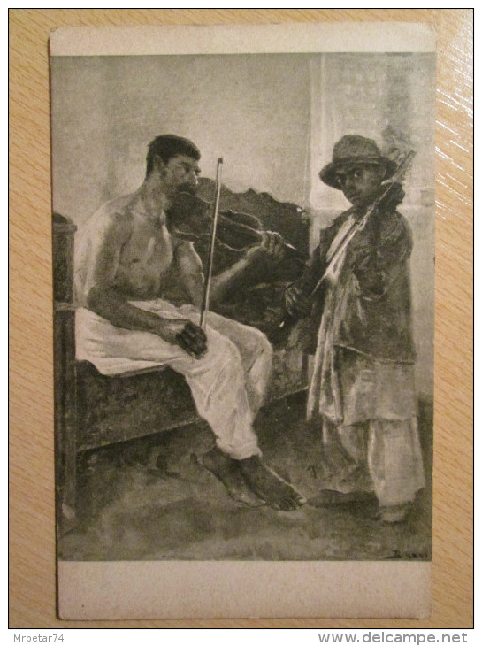 1912 Gypsy Musicians Violinist Postcard - Europe