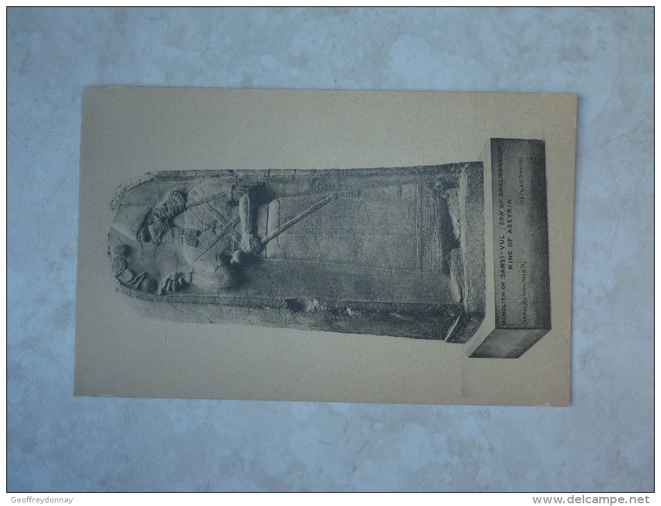 Egypte Palais De Nimrud Monolithe - Musei
