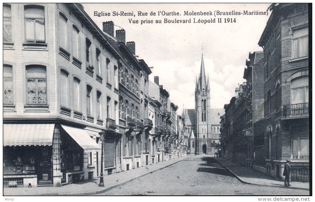 Molenbeek : Rue De L´Ourthe - Molenbeek-St-Jean - St-Jans-Molenbeek