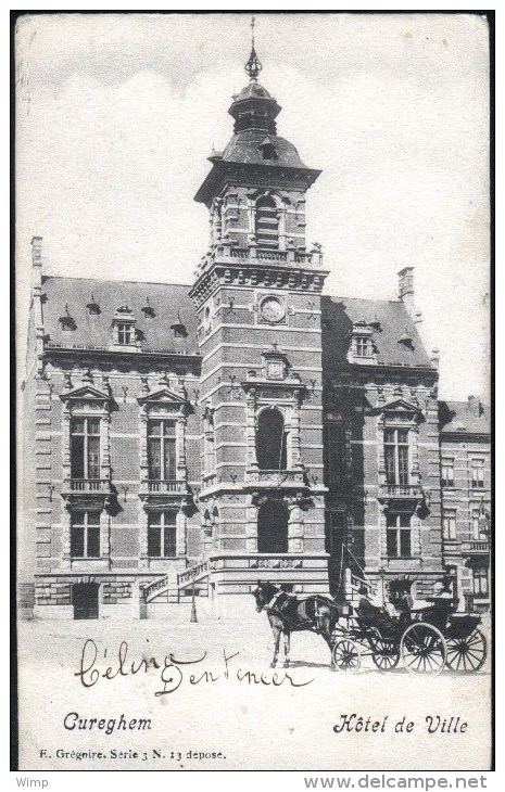 Cureghem : Hôtel De Ville / Très Belle Calèche - Anderlecht