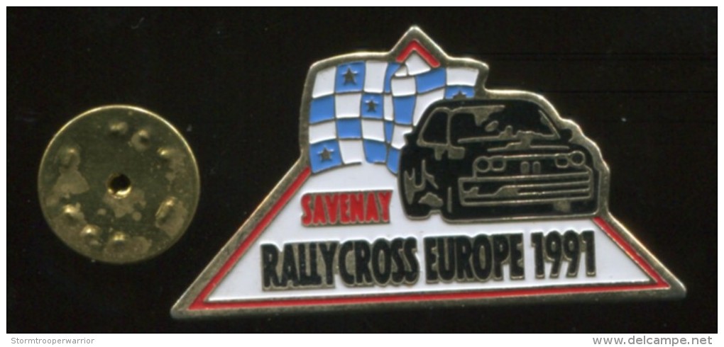 Pin´s - Rallycross Europe 1991 SAVENAY Rallye - Loire Atlantique Voiture Automobile - Rally